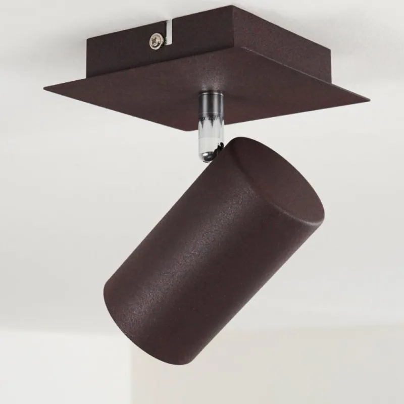 hofstein Plafonnier Zuoz Rouille, 1 lumière