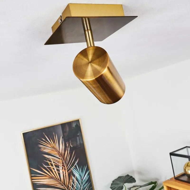 hofstein Plafonnier Zuoz Vieux laiton, 1 lumière