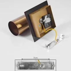 hofstein Plafonnier Zuoz Vieux laiton, 1 lumière