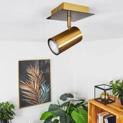 hofstein Plafonnier Zuoz Vieux laiton, 1 lumière