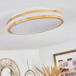 hofstein Plafonnier Zurzach LED Écru, Blanc, 1 lumière