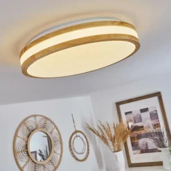 hofstein Plafonnier Zurzach LED Écru, Blanc, 1 lumière