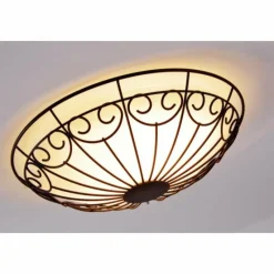 Luminaires Eglo Plafonnier/Applique murale Eglo COLTI Brun, Brun foncé, Rouille, Blanc, 2 lumières