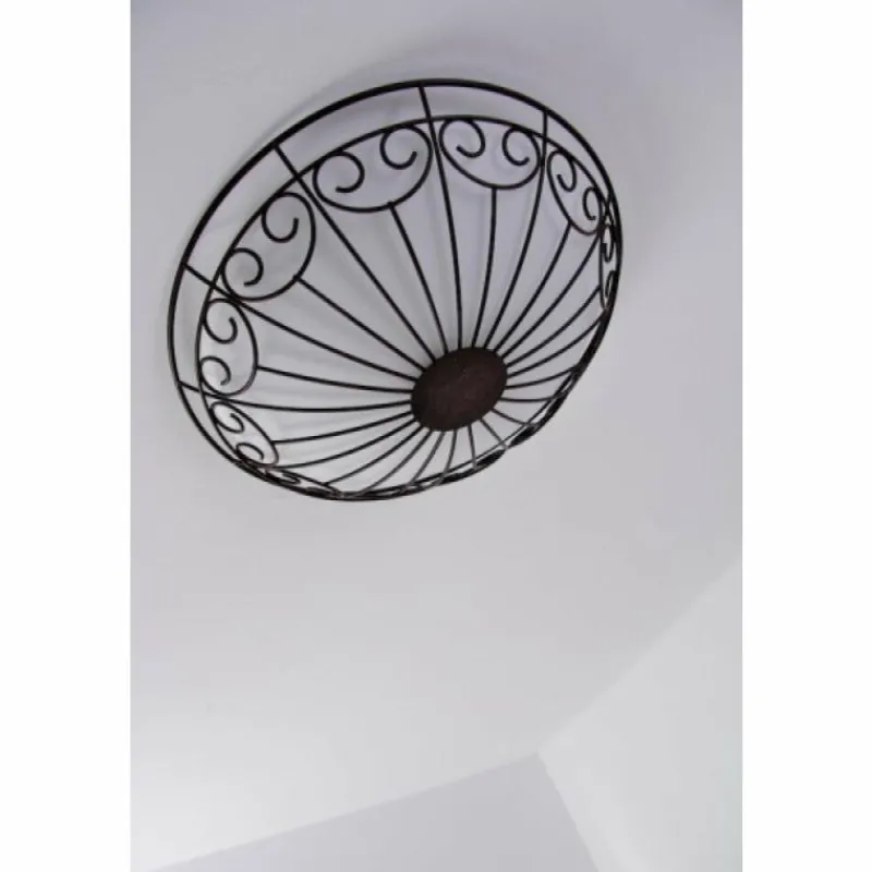 Luminaires Eglo Plafonnier/Applique murale Eglo COLTI Brun, Brun foncé, Rouille, Blanc, 2 lumières