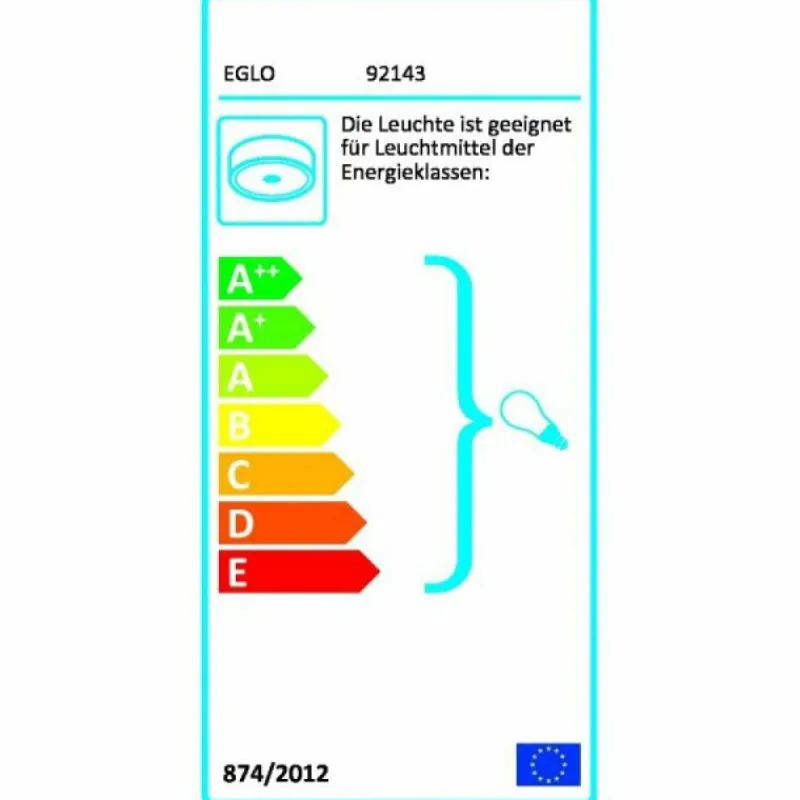 Luminaires Eglo Plafonnier/Applique murale Eglo COLTI Brun, Brun foncé, Rouille, Blanc, 2 lumières