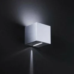 Luminaires Helestra Plaque métallique à fente Helestra SIRI Blanc