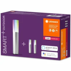 Luminaires Ledvance Plots lumineux, set d'extension LEDVANCE SMART+ Gris, 3 lumières