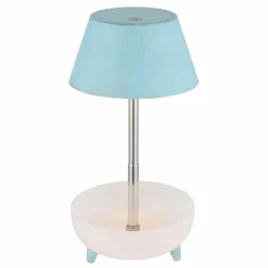 Luminaires Globo Lighting Poki Lampe à poser LED Blanc opale, 1 lumière* Éclairage Led