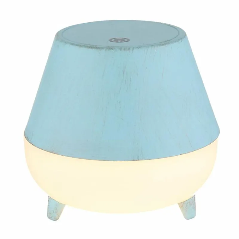 Luminaires Globo Lighting Poki Lampe à poser LED Blanc opale, 1 lumière* Éclairage Led