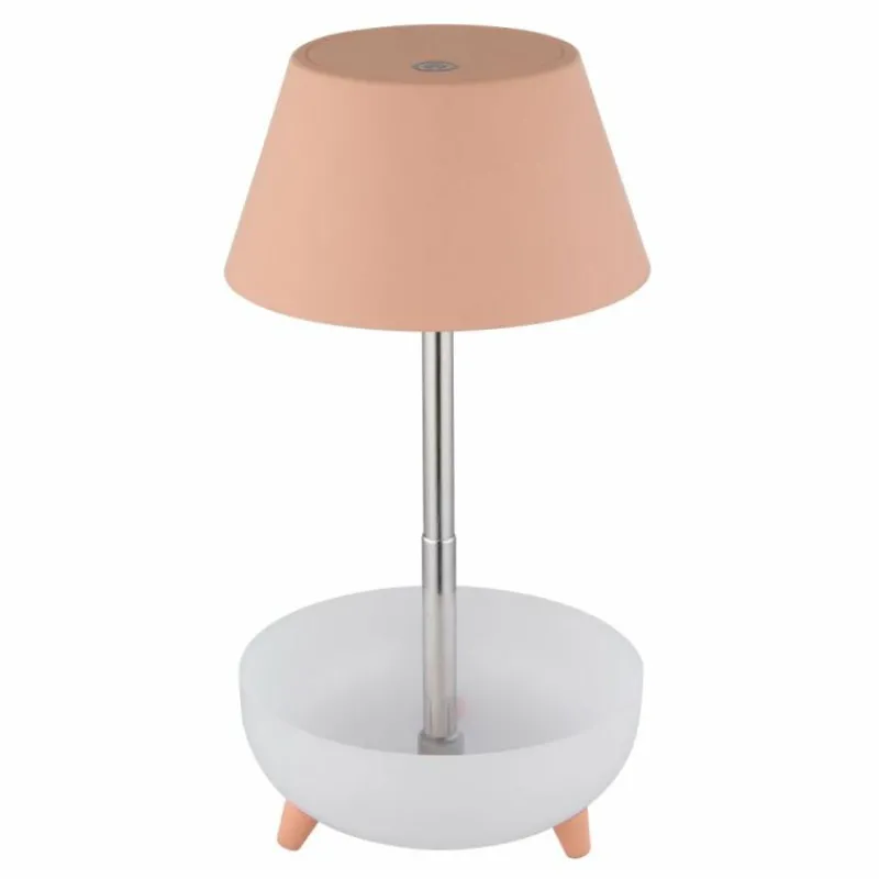 Luminaires Globo Lighting Poki Lampe à poser LED Blanc opale, 1 lumière* Éclairage Led