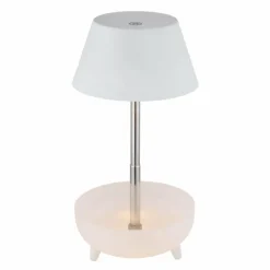 Luminaires Globo Lighting Poki Lampe à poser LED Blanc opale, 1 lumière* Éclairage Led