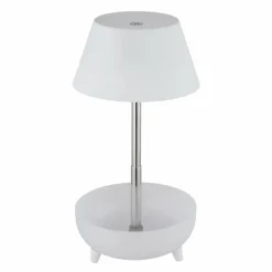 Luminaires Globo Lighting Poki Lampe à poser LED Blanc opale, 1 lumière* Éclairage Led