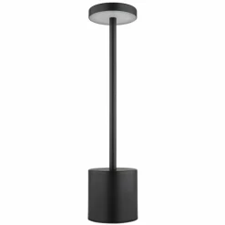 Luminaires Globo Lighting Polina Lampe à poser LED Noir, 1 lumière* Lampes À Poser