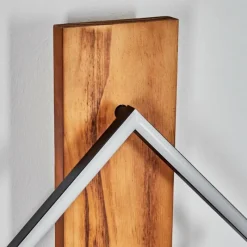 Luminaires Scandinaves-hofstein Pompu Applique murale LED Écru, Noir, 1 lumière