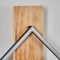 Luminaires Scandinaves-hofstein Pompu Applique murale LED Écru, Noir, 1 lumière