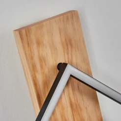 Luminaires Scandinaves-hofstein Pompu Applique murale LED Écru, Noir, 1 lumière