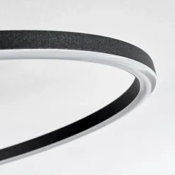 hofstein Pompu Plafonnier LED Écru, Noir, 1 lumière