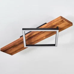 Luminaires Scandinaves-hofstein Pompu Plafonnier LED Écru, Noir, 1 lumière