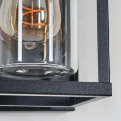 hofstein Portalis Lampe murale d´extérieur Noir, 1 lumière