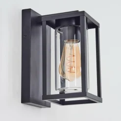 hofstein Portalis Lampe murale d´extérieur Noir, 1 lumière
