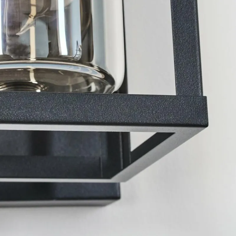 hofstein Portalis Lampe murale d´extérieur Noir, 1 lumière