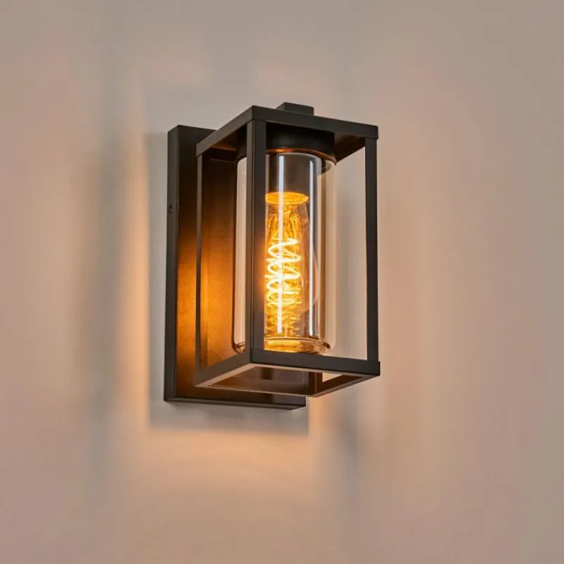 hofstein Portalis Lampe murale d´extérieur Noir, 1 lumière