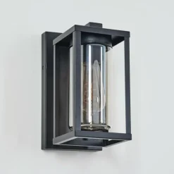 hofstein Portalis Lampe murale d´extérieur Noir, 1 lumière