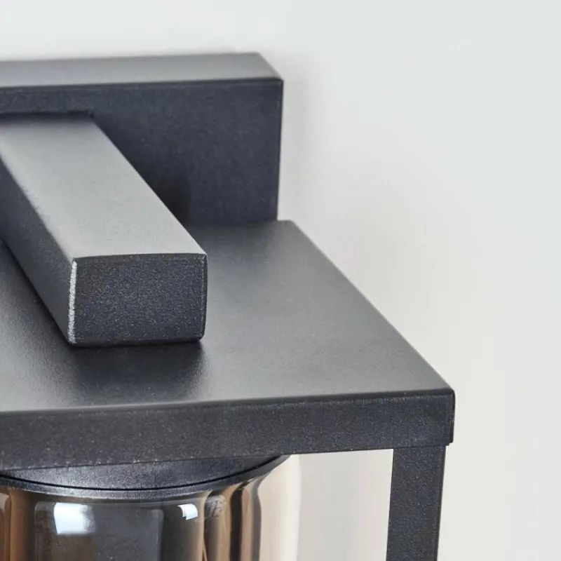 hofstein Portalis Lampe murale d´extérieur Noir, 1 lumière