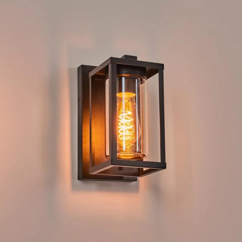 hofstein Portalis Lampe murale d´extérieur Noir, 1 lumière