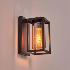 hofstein Portalis Lampe murale d´extérieur Noir, 1 lumière