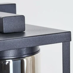 hofstein Portalis Lampe murale d´extérieur Noir, 1 lumière, Détecteur de mouvement