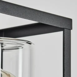 hofstein Portalis Lampe murale d´extérieur Noir, 1 lumière, Détecteur de mouvement