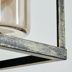 Lampes Dorées-hofstein Portalis Lampe murale d´extérieur Or, Noir, 1 lumière