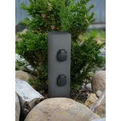 Luminaires Trio prise Trio Garden Socket Anthracite