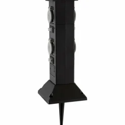Luminaires Globo Lighting Prises électriques d'extérieur, Accessoire Noir
