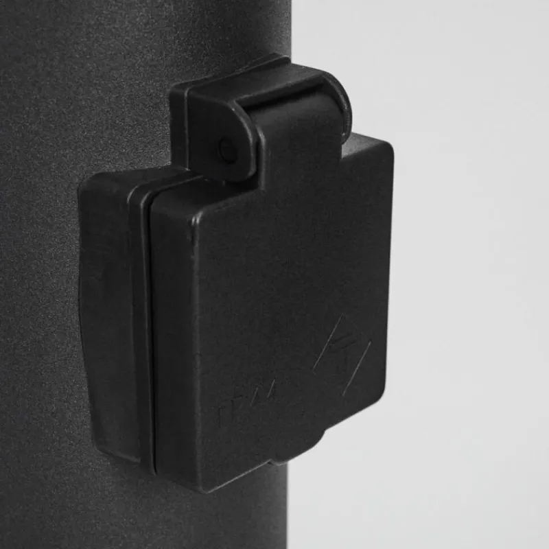 hofstein Prises électriques d'extérieur Ruti Noir