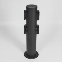 hofstein Prises électriques d'extérieur Ruti Noir