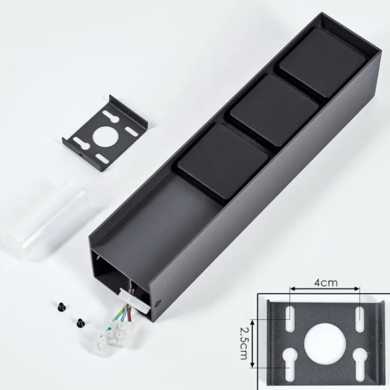 hofstein Prises électriques d'extérieur Reigolil Anthracite, Noir