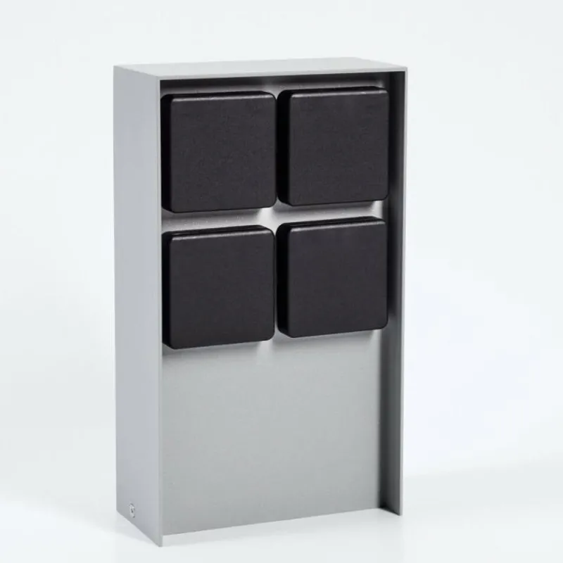 hofstein Prises électriques d'extérieur Reigolil Gris, Noir