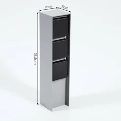 hofstein Prises électriques d'extérieur Reigolil Gris, Noir