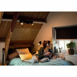 Luminaires Philips Projecteur Philips Hue Ambiance White Runner LED Noir, 1 lumière