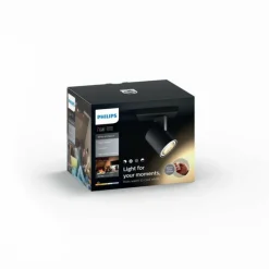 Luminaires Philips Projecteur Philips Hue Ambiance White Runner LED Noir, 1 lumière