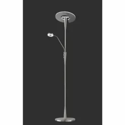 Luminaires Trio Quebec Lampadaire LED Nickel mat, 1 lumière* Éclairage Led