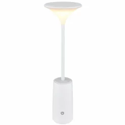 Luminaires Globo Lighting Quirin Lampe à poser LED Blanc, 1 lumière* Éclairage Led