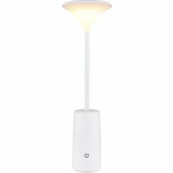 Luminaires Globo Lighting Quirin Lampe à poser LED Blanc, 1 lumière* Éclairage Led