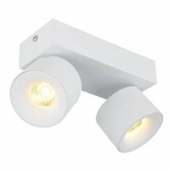 Luminaires Globo Lighting Rae Plafonnier LED Blanc, 2 lumières* Éclairage Led