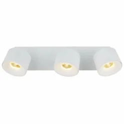 Luminaires Globo Lighting Rae Plafonnier LED Blanc, 3 lumières* Éclairage Led