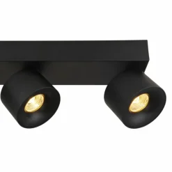 Luminaires Globo Lighting Rae Plafonnier LED Noir, 4 lumières* Éclairage Led