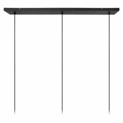 Lampes En Tissu-Luminaires Lucide RAFAL Suspension Noir, 3 lumières