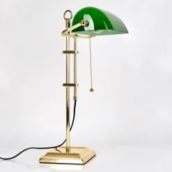 hofstein Ragaz Lampe de banquier, Lampe de bureau, Lampe à poser Laiton, 1 lumière